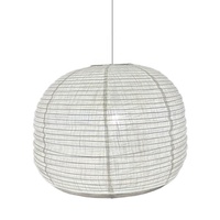 Abat-jour suspendu en tissu led de décoration intérieure E27 de style japonais créatif
