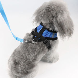 Diskon besar perlengkapan hewan peliharaan Neoprene harnes anjing kalung Polyester <span class=keywords><strong>Harness</strong></span> anjing disesuaikan rompi hewan peliharaan berjalan <span class=keywords><strong>Harness</strong></span> Set penggunaan luar ruangan - Product Image 2