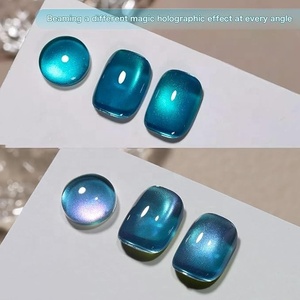 Cat Eye <b>Gel</b> <b>Nail</b> Polish <b>Set</b> Colorful Galaxy for Holographic Cat Eye Salon <b>Gel</b> Manicure and <b>Nail</b> <b>Gel</b> DIY at Home - Product Image 2