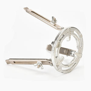 Instrument d'enseignement de trépied de brûleur de Bunsen d'alcool réglable de support de gril extérieur pour le laboratoire de <span class=keywords><strong>chimie</strong></span> d'école - Product Image 2