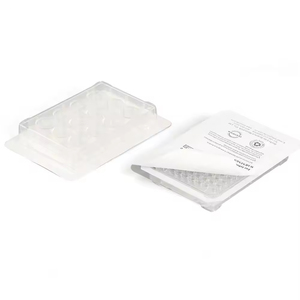 Plaque de culture tissulaire à 6 puits pour laboratoire scientifique médical, plaques en plastique à 6 puits pour culture cellulaire - Product Image 1