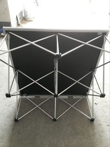 Plataforma de Escenario Portátil Plegable de Aleación de Aluminio, Podio para Exteriores para Conciertos, Eventos y Bodas - Product Image 5