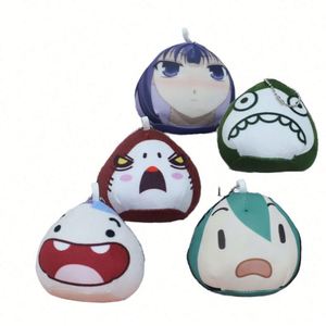 Customize Creative Round Anime Avatar <b>Squishy</b> Squeak Bead Filling Keychain Custom Coton Filling Squeaker Digital Photo Keychain - Product Image 1