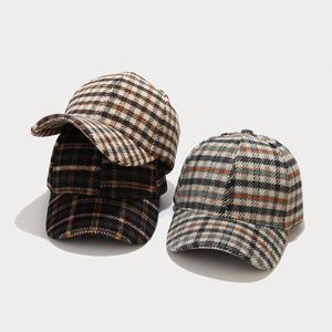 Gorra de Béisbol Retro Británica de Lujo en Pana para Hombre, Gorra Deportiva - Product Image 3
