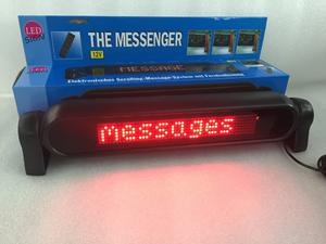 Module LED unique rouge pour voiture, écran de bande LED pour voiture, anglais, russe, télécommande, publicité, écran de bande LED pour voiture, multilingue - Product Image 5