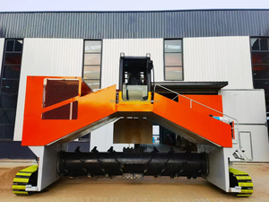 Phân lên men hữu cơ chất thải Phân <span class=keywords><strong>compost</strong></span> máy làm phân <span class=keywords><strong>compost</strong></span> windrow Turner - Product Image 2