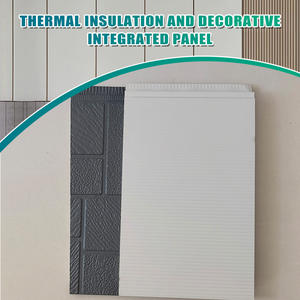 Panneaux sandwich modernes en mousse de polyuréthane de 16 mm pour l'<span class=keywords><strong>isolation</strong></span> des murs extérieurs des maisons préfabriquées et des chambres froides, revêtement écologique et ignifuge - Product Image 1