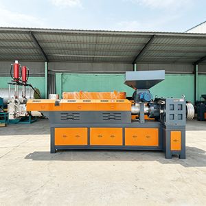 Complete Production Pellet Granulation Line Fully Automatic PLC Touch Screen Plastic Extruder Pelletizing Plant Supplier - Product Image 3