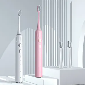 Sonic Escovas de dentes elétricas de carregamento rápido escova de dentes elétrica recarregável profunda 5 modos últimos 30 dias para adultos