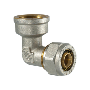 Conexión de compresión doblada hembra 32X1 "Superficie Lisa Cobre Acero inoxidable Material plástico de zinc Rosca BSP ASTM para aceite 50mm - Product Image 2