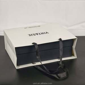 Bolsas de Embalaje Especiales de Papel Kraft Reciclable con Logotipo Personalizado, Asa de Cinta, Impresión UV y Serigrafía para Joyería - Product Image 5