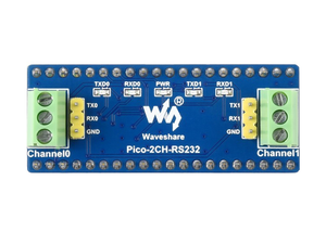 Waveshare 2 canais UART para RS232 Módulo para <span class=keywords><strong>Raspberry</strong></span> <span class=keywords><strong>Pi</strong></span> Pico, SP3232EEN Transceiver - Product Image 4