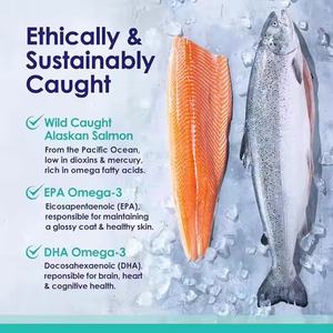 <span class=keywords><strong>Nutritional</strong></span> Pet Melhora Saúde Conjunta Óleo Salmão Alergias Pele Suplementos Óleo De Peixe para Cães e Gatos - Product Image 6