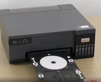 Nouvelle imprimante DTF à plat A4 6 couleurs L8050 à jet d'encre par sublimation pour œufs, compatible L8058, usage domestique, garantie 1 an