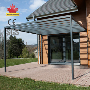 Serre de véranda motorisée <span class=keywords><strong>en</strong></span> aluminium Pergola d'extérieur moderne de luxe motorisée - Product Image 1