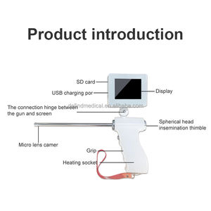 Pistolet d'<span class=keywords><strong>insémination</strong></span> <span class=keywords><strong>artificielle</strong></span> pour <span class=keywords><strong>chien</strong></span> à affichage tourné à 360 degrés Cathéter d'<span class=keywords><strong>insémination</strong></span> Pistolet d'<span class=keywords><strong>insémination</strong></span> visuelle canine - Product Image 2