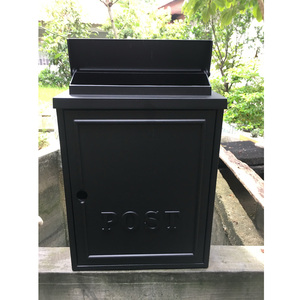 वर्ग पोस्ट पत्र बॉक्स दीवार घुड़सवार कास्ट एल्यूमीनियम मेलबॉक्स letterbox पोस्ट बॉक्स - Product Image 3