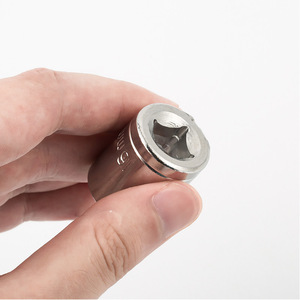 Directo de fábrica, juego de <span class=keywords><strong>40</strong></span> piezas de acero al carbono, herramienta para coche y motocicleta, combinación de llave de vaso, potencia manual, 1 año de garantía - Product Image 4
