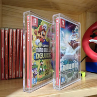 Boîte de protection en acrylique pour jeux vidéo personnalisée SHP pour Nintendo NES SNES N64 Switch DS Game Boy Game Cube Advance