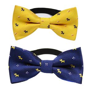 Fiocchi di nastro di velluto in tessuto Jacquard di moda <span class=keywords><strong>per</strong></span> <span class=keywords><strong>papillon</strong></span> regolabile con griglia <span class=keywords><strong>per</strong></span> cani e <span class=keywords><strong>gatti</strong></span> - Product Image 4