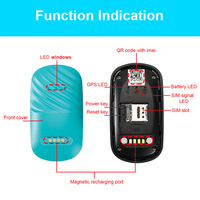 Traceur GPS GSM LBS AGPS 4G multi-mode G51 pour chiens et chats, étanche IP67, suivi en temps réel via application, batterie longue durée 750 mAh