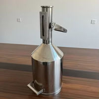 Jauges en acier inoxydable de 10 L/20 L, instruments de calibrage du carburant, compteurs de mesure, bidon de mesure