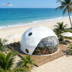 Tente géodésique de camping économique et pratique pour l'extérieur, imperméable et résistante aux UV, type <span class=keywords><strong>yourte</strong></span>, pour le tourisme - <span class=keywords><strong>Prix</strong></span> de gros - Product Image 2