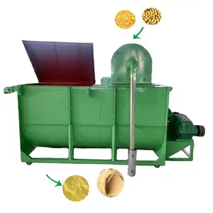 animal feed hammer mill mixer horizontal 1 Ton corn grain wheat grinding and mixing machine HJ-GW1000