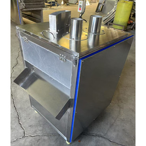 Hot Selling Automatic Commercial <b>Small</b> Fruit and Vegetable Slicing Machine with Motor 304 Stainless Steel 500-800kg/h Capacity - Product Image 4