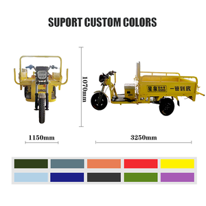 China barato <span class=keywords><strong>4</strong></span> tiempos Moto 150cc 200cc motor <span class=keywords><strong>ciclomotor</strong></span> motocicleta gasolina Scooters gasolina carga triciclo para adultos - Product Image 3