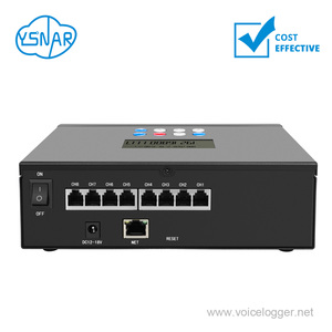 Máy ghi âm/ghi âm cuộc gọi điện thoại đám mây độc lập 8 dòng với màn hình & thẻ SD, trình ghi âm giọng nói tùy chỉnh với SDK/API - Product Image 2