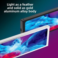 Moniteur secondaire IPS de 8,8 pouces avec surveillance du statut du PC, interface Type-C, boîtier en alliage d'aluminium, écran alimenté par USB CN