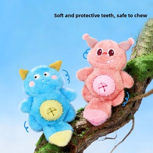 Jouets sonores pour <span class=keywords><strong>chiens</strong></span>, distributeurs de nourriture cachée, en peluche, résistants aux morsures, pour le nettoyage des dents, avec puzzle de distribution de friandises, pour le soulagement de l'anxiété, fournitures pour animaux de compagnie, vente en gros - Product Image 3