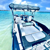 Fournisseur d'usine : Meilleur ponton de pêche de plaisance en aluminium de 15-30 pieds, personnalisé, de luxe, pour yacht sportif, avec tube gonflable soudé pour loisirs nautiques