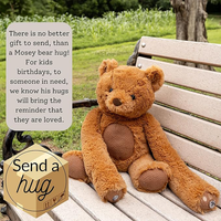 Ours en peluche lesté personnalisé à longues mains avec fermoirs magnétiques, ours en peluche doux anti-stress pour garçons et filles