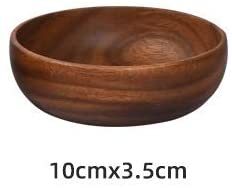 Ciotola in legno di Acacia rotonda alla <span class=keywords><strong>moda</strong></span> all'ingrosso eco-friendly fatta a mano per servire condimenti sale noci Snack crema al miele - Product Image 5