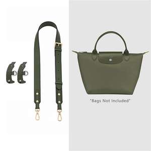 Vente en gros de sangles réglables en cuir véritable pour sac à main ensemble de sangles de sac en cuir personnalisé accessoires de sac bricolage pour sac <span class=keywords><strong>Longchamp</strong></span> - Product Image 6