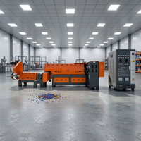 Machine de granulation automatique de plastique pour PP PE PVC PPR EPS EPE