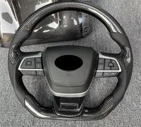 Volant en cuir en fibre de carbone pour Toyota Hilux Land Cruiser Dmax F150 Ranger Triton L200 Custom Steer 4x4 Forged Wheel