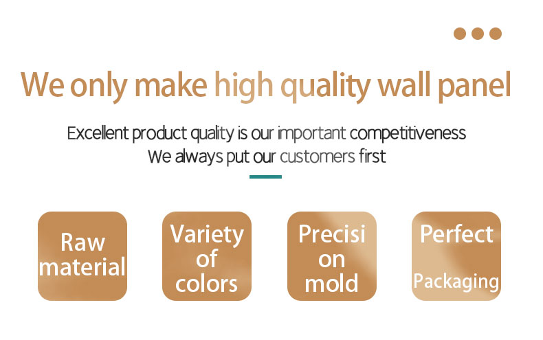 Plastic Wall Panel Wood Fiber and Plastic Composite Panel