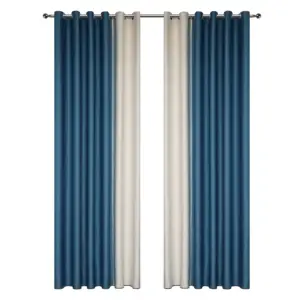 hotel/room/office indoor blackout ready made luxury vertical stripe curtains