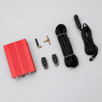 Kit de commande de soupape d'échappement pneumatique avec télécommande sans fil, tuyau d'air et câble d'alimentation pour allume-cigare automobile