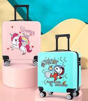 Valise Enfant 20 Pouces En Gros ABS, Petit Bagage à Main pour Avion, Chariot de Voyage pour Enfants
