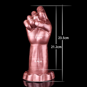 Dildo en forme de poing, ventouse puissante, dildo en silicone, jouet sexuel fantastique, masturbation vaginale, insertion anale, jouets unisexes - Product Image 3