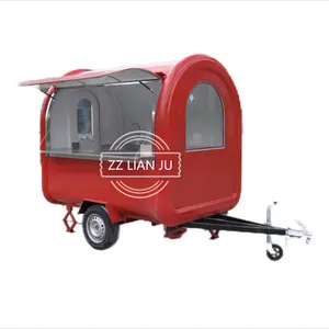 Small citroen tuc mobile churro cafe fast food truck cart bar trailer with full kitchen grill in south africa sale