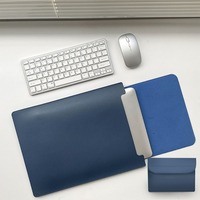Housse de protection imperméable non magnétique pour tablette, tapis de souris, étui pour ordinateur portable en cuir PU, pochette de transport pour ordinateur portable