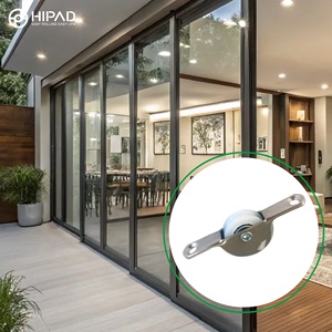 DOJA Industrial Sliding Door Wheels, 100mm X 20mm, Steel