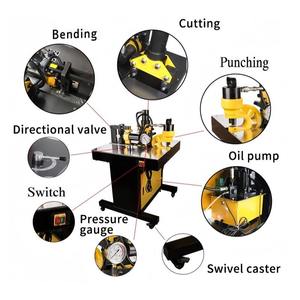 Máquina <span class=keywords><strong>de</strong></span> Procesamiento <span class=keywords><strong>de</strong></span> Barras CNC con Posicionamiento Automático para Barras <span class=keywords><strong>de</strong></span> Cobre y Aluminio <span class=keywords><strong>de</strong></span> hasta 12 mm <span class=keywords><strong>de</strong></span> Espesor - Product Image 5
