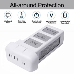 Batería de Dron para DJI <span class=keywords><strong>Phantom</strong></span> <span class=keywords><strong>3</strong></span> Pro / Standard / Advanced / SE / <span class=keywords><strong>4K</strong></span> 15.2V 4500mAh LiPo 4S Baterías de Repuesto Inteligentes para UAV - Product Image 4