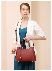 Bolso Tote de Cuero Genuino de Alta Calidad en Oferta, Bolso de Mano de Lujo para Mujer, Bolsos de Mano al por Mayor - Product Image 4